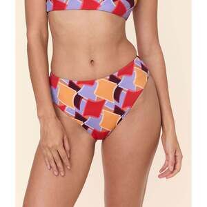 Andie Swim - The 90s High Waist Bikini Bottom - Mod Geo Size M